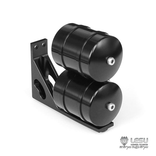 LESU G-6013-B 1/14 truck model metal air filter double gas tank Tamiya mud tractor truck model upgrade modification accessories
