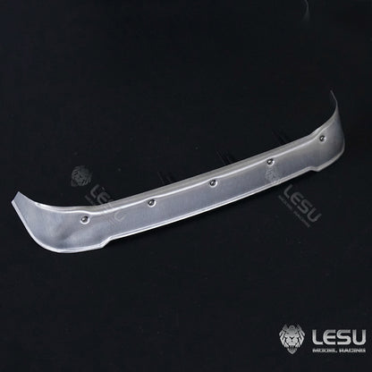 LESU Metal Stainless Steel Visor Trim S-1306-A for Tamiya 1/14 RC FH16 Tractor Truck Model Toy Upgrade Modified Parts