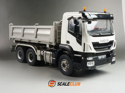 Scaleclub 1/14 Iveco iveco6x6 full metal hydraulic 3-way dump truck