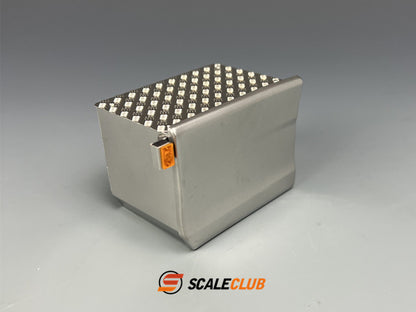 SCALECLUB 1/14 Tamiya Scania 770S Heavy Duty Trailer Upgrade Stainless Steel Metal Exhaust