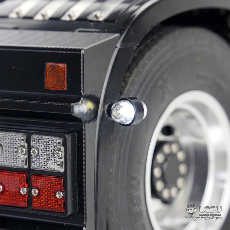 1/14 LESU RC Truck Model Toy Width Lights Clearance Lights Warning Lights Front Lights Rear Lights LED Lights S-1235