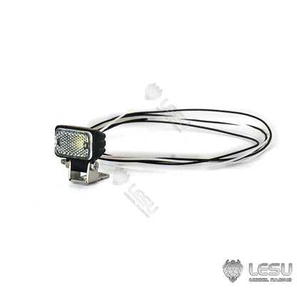 LED S-1284 simulation spotlight accessories suitable for Tamiya 1/14 RC truck engineering vehicle model upgrade modification