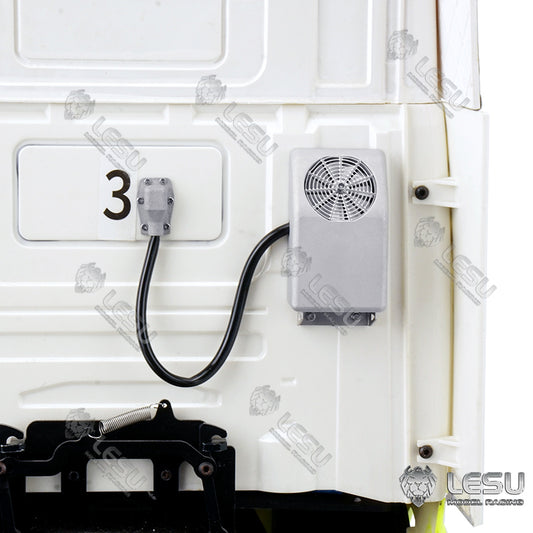 LESU 1/14 RC Truck External Air Conditioner Model G-6220 for Tamiya Traction Truck Model Toy OP Car Shell Metal Upgrade Parts