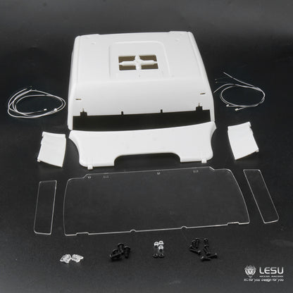 LESU1/14 truck tractor Tamiya TGX26.540 driving house high roof shell mold making