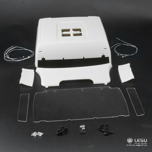 LESU1/14 truck tractor Tamiya TGX26.540 driving house high roof shell mold making