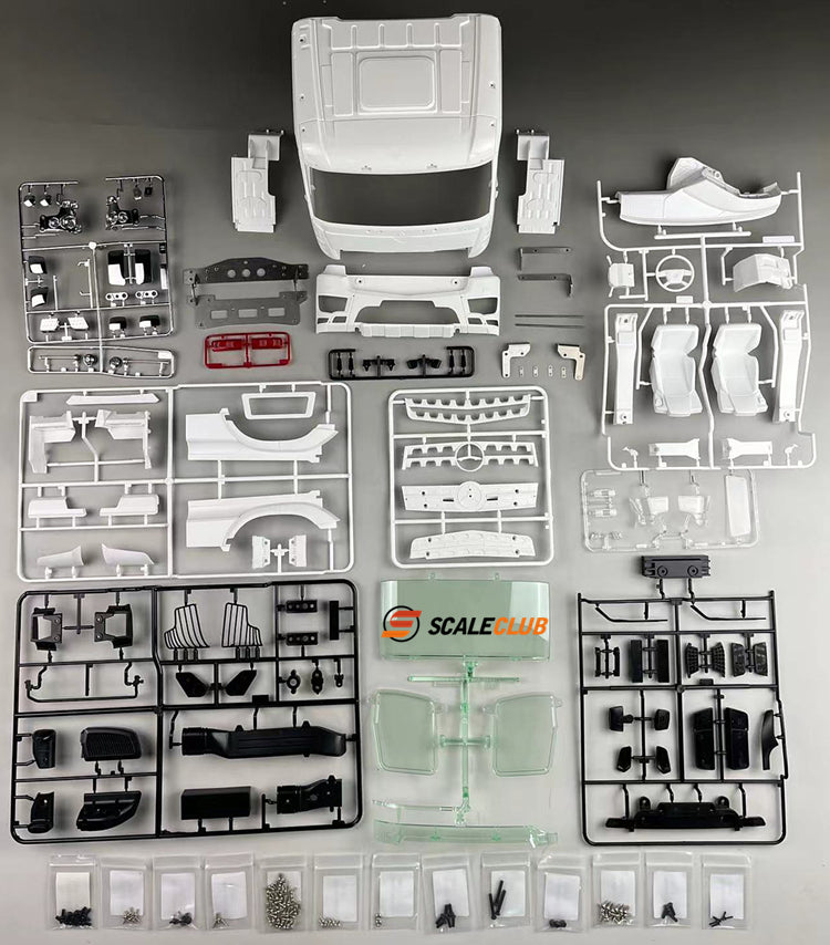 Scaleclcub Model 1/14 Mercedes Benz 3363 Low Top AROCS Engineering CAB