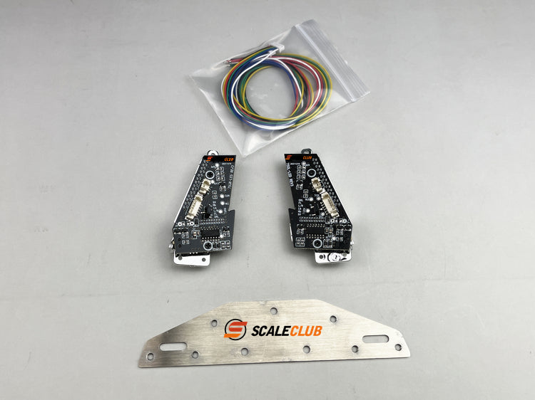 Scaleclcub model RC 1/14 Volvo Tamiya Fh750 integrated flowing headlight