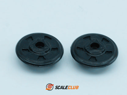 Scaleclub 1/14 Tamiya tractor truck dump truck Scaleclub rear axle metal axle cover