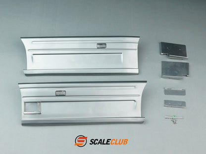 1 pair of Scaleclub universal RC Tamiya LESU 1/14 R470 R730 truck toy model two-axis side panels spoiler wind deflector