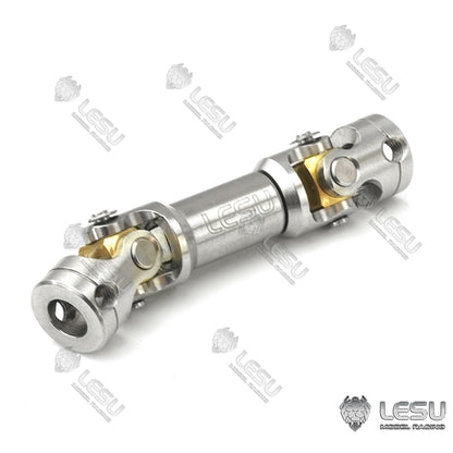 LESU new size Tamiya tractor drive shaft CVD universal joint 5MM stainless steel climbing car RC model