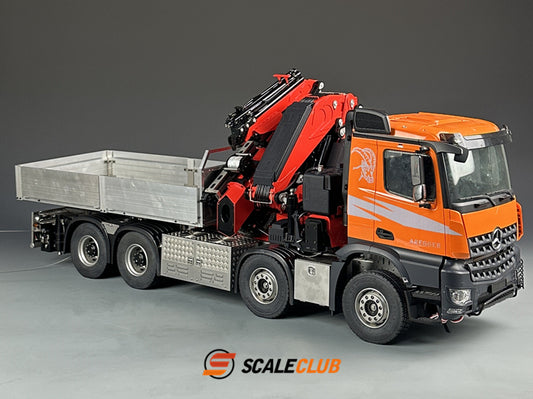 Scaleclub 1/14 F1650 Truck-mounted Crane Head Crane Front Heavy Crane Chassis 10x10