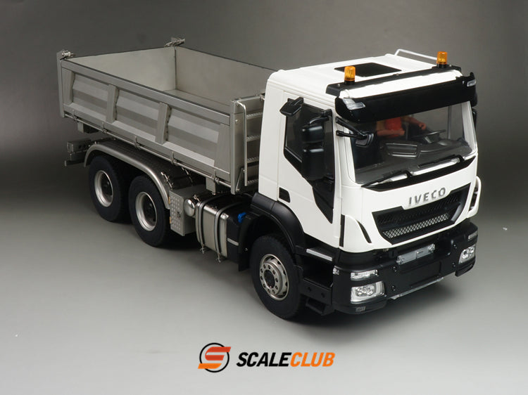 Scaleclub 1/14 Iveco iveco6x6 full metal hydraulic 3-way dump truck
