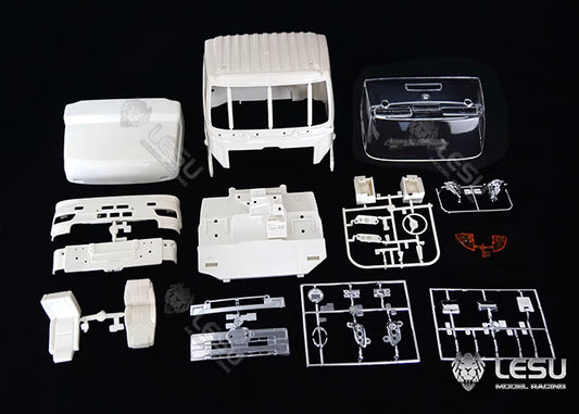 1/14 truck simulation 700 car shell Tamiya tractor mud driving building house mold production modified car LESU
