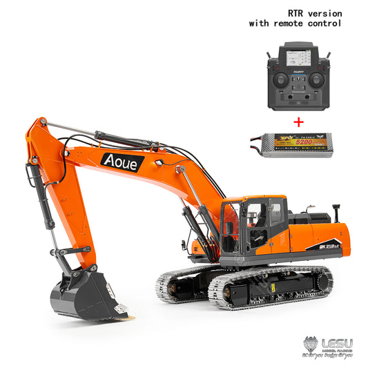 LESU 1/14 RC Model Excavator Aoue-350LC Full Metal Two-Section Boom Hydraulic 3-Way Valve BA-B0013