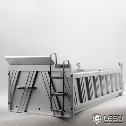 LESU 1/14 Tamiya Truck 8X8 Remote Control Model Dump Truck Modified Container Dump Truck Bucket LS-20121226