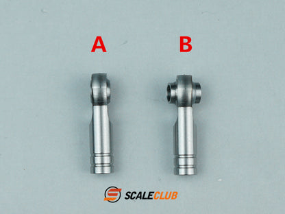 SCALECLUB 3mm stainless steel fisheye ball head model ball head tie rod fisheye bearing