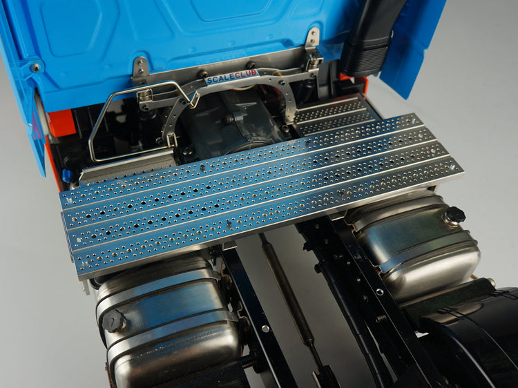 SCALECLUB Tamiya 1:14 tractor upgrade metal beam work platform telescopic stair treads