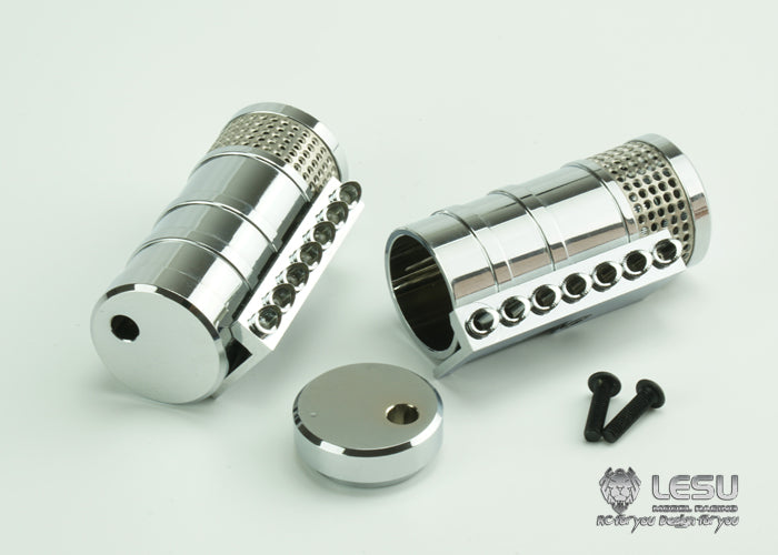 1/14 Truck Tamiya Tractor King Knight Metal Parts G-6067 Air Filter Remote Control Parts Model LESU