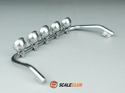 Scaleclub 1/14 Tamiya Mercedes Benz High Top 3363 1851 Upgrade Metal Lamp Cup Dome Light Stand