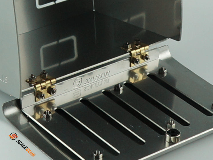 For Tamiya 1/14 tractor truck 3363 1851 exhaust tank tool box metal appearance decoration upgrade accessories SCALECLUB PQG-BZ-1