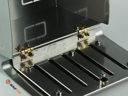 For Tamiya 1/14 tractor truck 3363 1851 exhaust tank tool box metal appearance decoration upgrade accessories SCALECLUB PQG-BZ-1