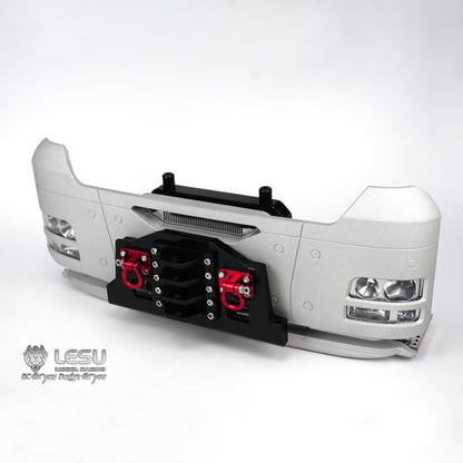 1/14 truck Tamiya tractor front bumper trailer hook G-6112 front hook RC military truck climbing car model modified LESU