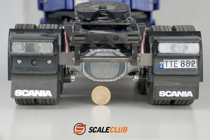 scaleclub 1/14 mud tractor new style wheel reduction lock differential break transmission power rear axle