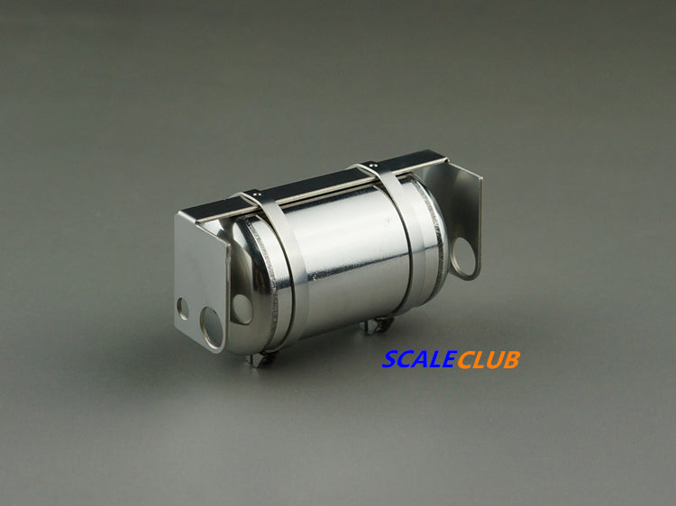 scaleclub Tamiya 1/14 tractor head mud head universal upgrade parts metal rear gas tank decoration parts
