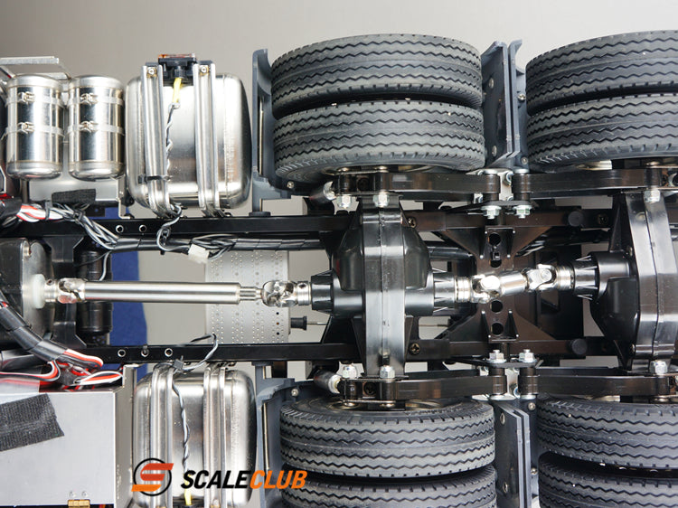 Scaleclub 1/14 tractor truck dump truck climbing car simulation metal CVD drive shaft universal joint coupling CVD-TY-1