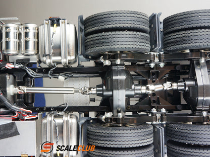 Scaleclub 1/14 tractor truck dump truck climbing car simulation metal CVD drive shaft universal joint coupling CVD-TY-1