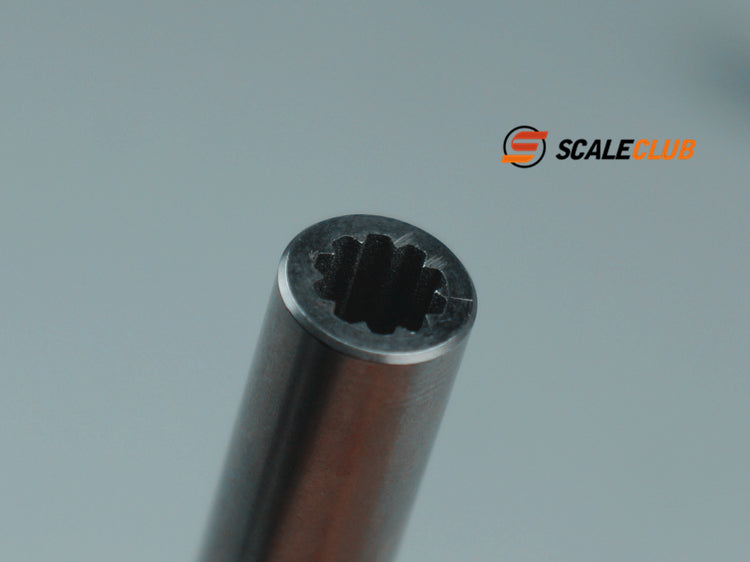 Scaleclub basic version stainless steel drive shaft CVD universal joint Tamiya tractor head mud climbing car