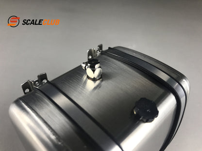 scaleclub 1/14 Tamiya tractor truck dump truck simulation metal fuel tank hydraulic tank