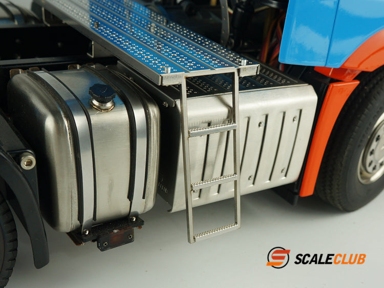 SCALECLUB Tamiya 1:14 tractor upgrade metal beam work platform telescopic stair treads