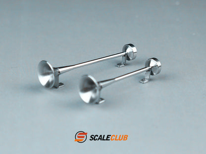 scaleclub 1/14 Tamiya tractor truck dump truck upgrade metal B type horn