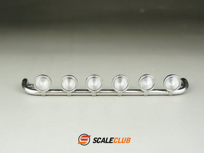 Scaleclub 1/14 Tamiya Scania r470 r620 upgrade metal ceiling light lamp holder lamp cup