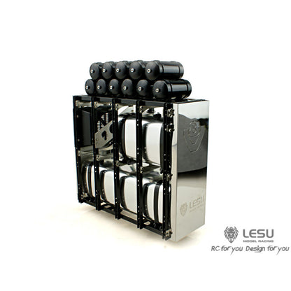LESU 1/14 Tamiya heavy tractor truck simulation model truck equipment rack G-6057 accessories modification model