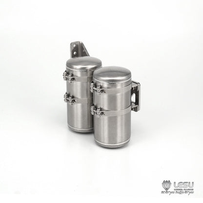 LESU G-6170 1/14 truck model simulation metal gas tank double gas tank air filter accessories Tamiya upgrade modification