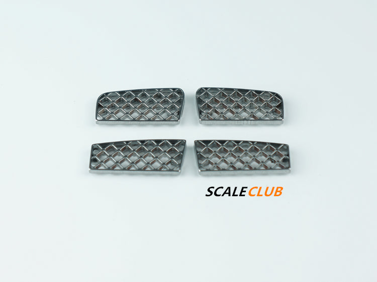 SCALECLUB Tamiya 1:14/16 universal tractor mud head metal spare tire rack anti-slip
