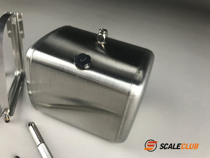 scaleclub 1/14 Tamiya tractor truck dump truck simulation metal fuel tank hydraulic tank