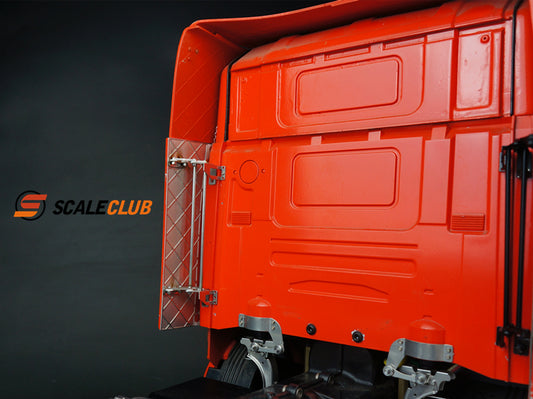 Scaleclub Tamiya trailer truck Scania side panels movable bracket movable spoiler