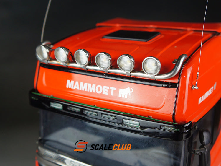Scaleclub 1/14 Tamiya Scania r470 r620 upgrade metal ceiling light lamp holder lamp cup