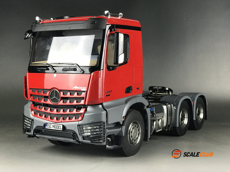 scaleclub 1/14 Tamiya tractor truck dump truck simulation metal fuel tank hydraulic tank