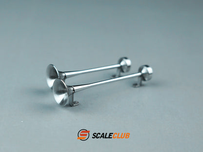 scaleclub 1/14 Tamiya tractor truck dump truck upgrade metal B type horn
