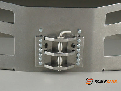 SCALECLUB Tamiya 1:4 Mercedes Benz 3363 1851 Upgrade Heavy Towing Front Metal Tow Hook