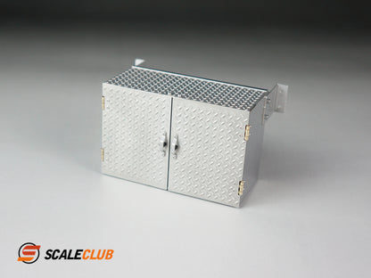 Scaleclub 1/14 Tamiya tractor truck dump truck ton truck metal with anti-slip texture 90mm tool box