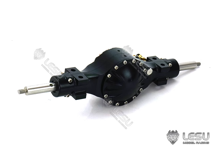 1/16 truck tractor DIY German bruder axle upgrade 10002 metal rear axle differential lock version LESU model