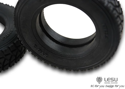 1/16 truck tractor DIY German bruder modified 60002 road tire narrow tire RC car model LESU