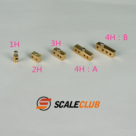 Scaleclub Tamiya Volvo 1/14 Heavy Duty Trailer Euro Truck Upgrade Metal Tail Beam