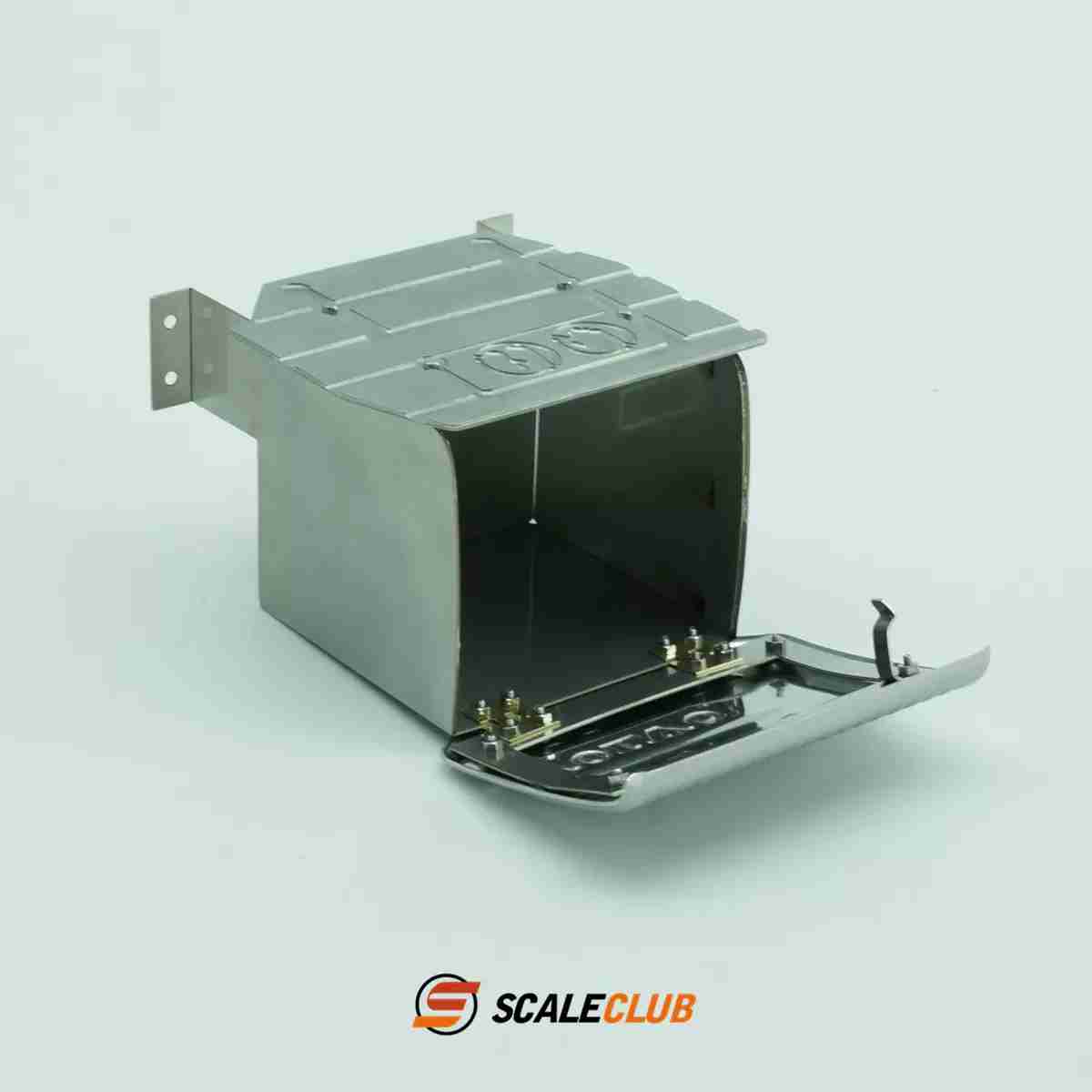 scaleclub 1/14 Tamiya Volvo truck upgrade exterior decorative accessories metal exhaust tank exhaust box