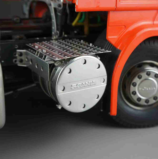 SCALECLUB Tamiya r620 r470 metal exhaust can